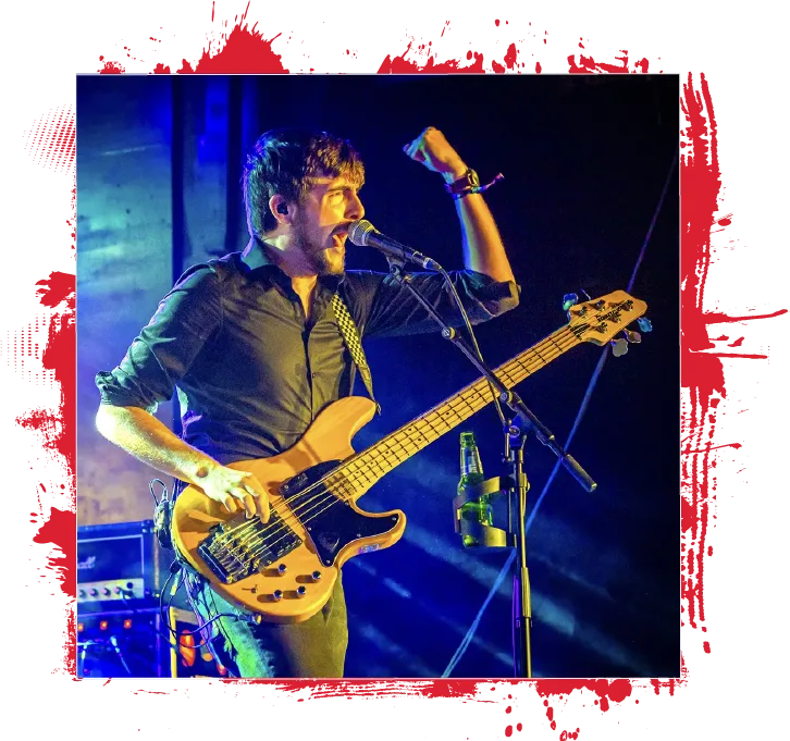 de poelepetaten band - over ons - Bio - Morten Boerman